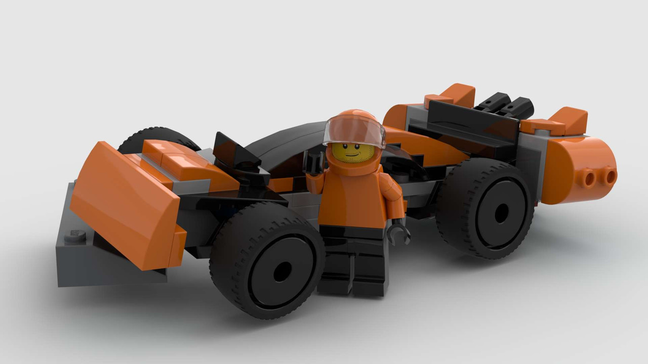 LEGO MOC-247643 60442 Futuristic F1 by DoubleDu | Rebrickable