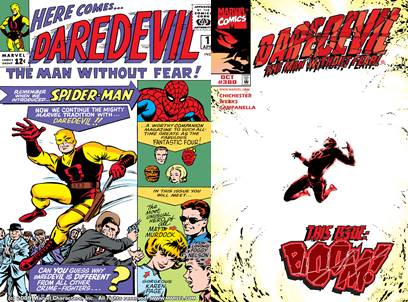 Daredevil Vol.1 (-1)-380 (1964-1998) + 500-512 (2009-2011)