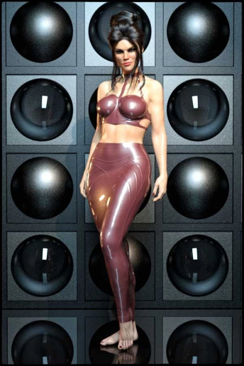 Hobble Skirt Outfit G8F