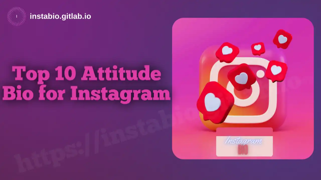 Attitude Bio for Instagram