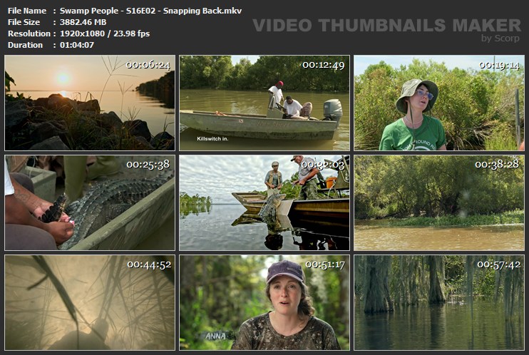 Swamp People - S16E02 - Snapping Back.mkv