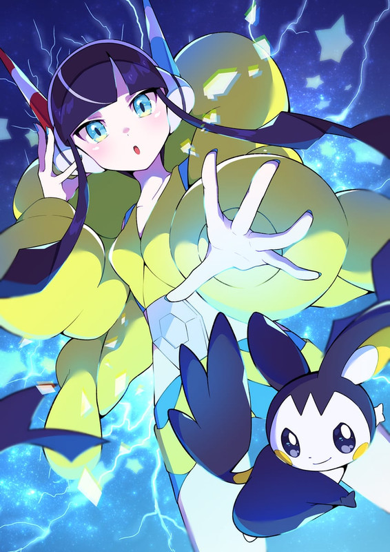 elesa-and-emolga-pokemon-and-2-more-draw