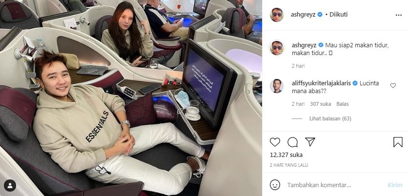 Abash dan Jeje liburan ke luar negeri