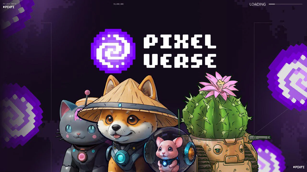 card image PIXFI – токен от Pixelverse