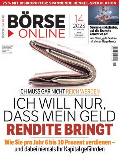 Cover: Börse Online Magazin No 14 vom 06  April 2023