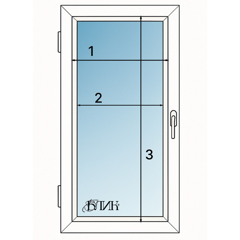 Замер рулонной шторы — КАССЕТА