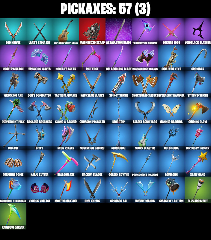 pickaxes comp