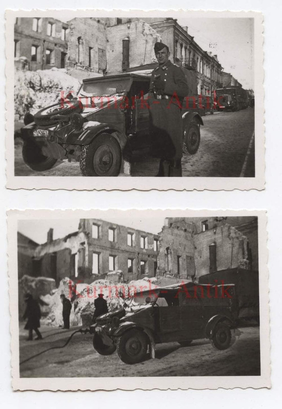 Fotos Wehrmacht Weißrussland Wizebsk Witebsk VW 