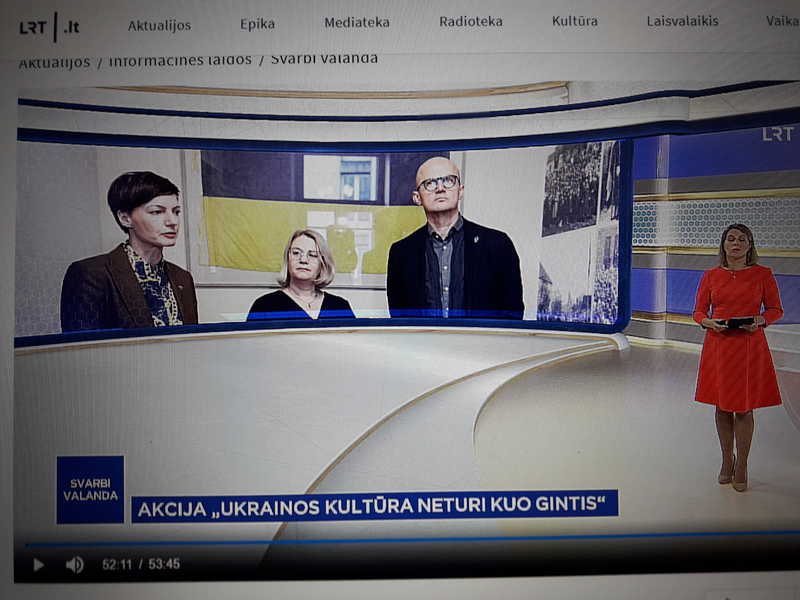Lietuvių kultūros naikintojai gelbės už mūsų pinigus ukrainiečių kultūrą!?