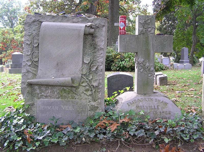 04-800px-Herman-Melville-Headstone-1024
