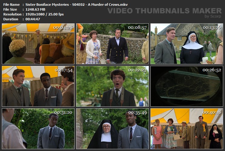 Sister Boniface Mysteries S04E02 A Murder of Crows mkv