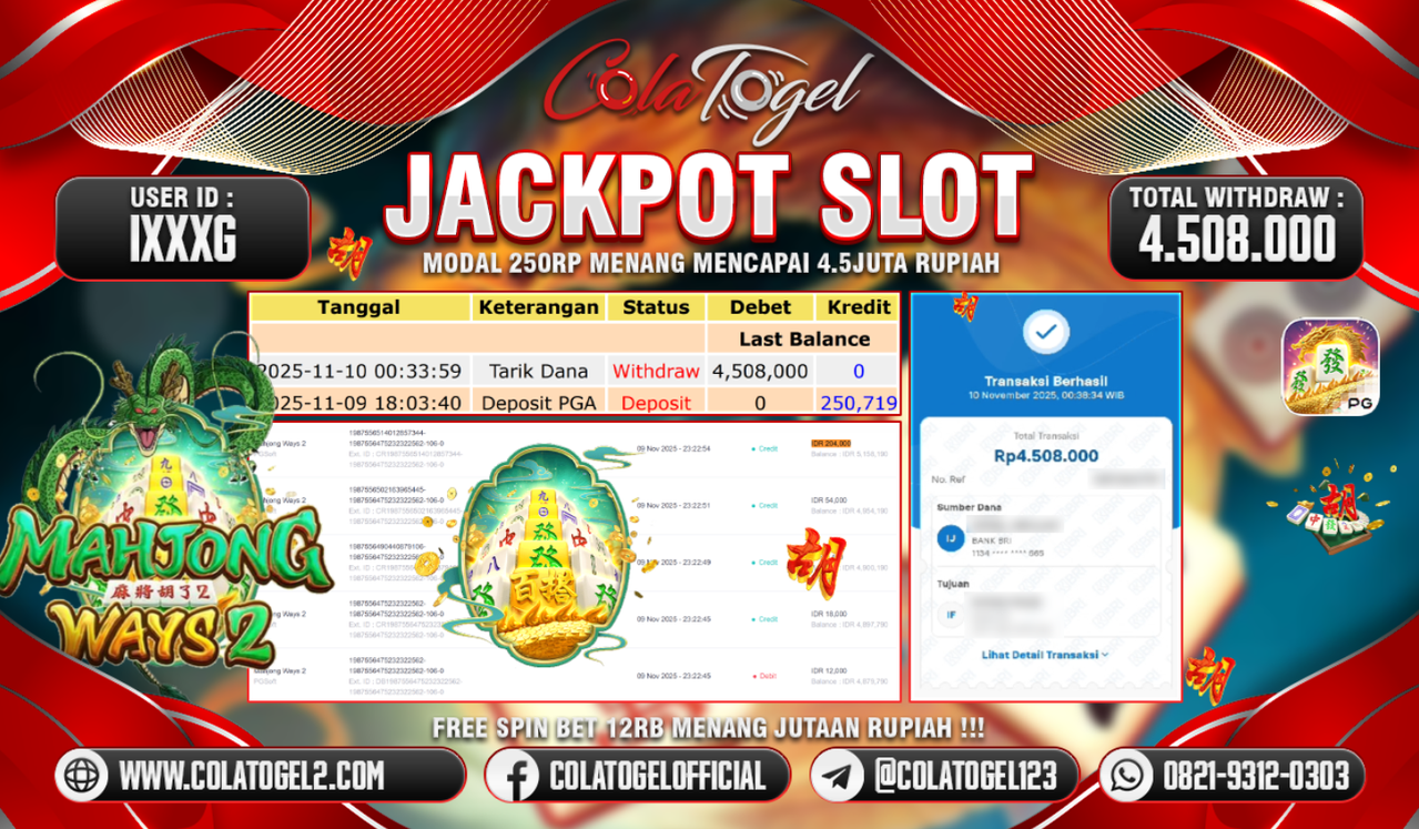 JACKPOT SLOT GACOR!!