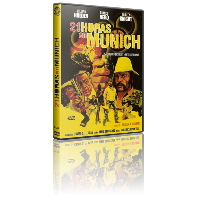 Portada - 21 Horas en Munich [DVD5Full] [PAL] [Cast/Ing] [Sub:Nó] [1976] [Drama]