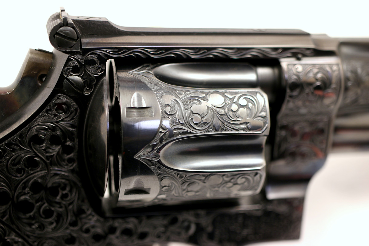 1950 Target right side cylinder close up