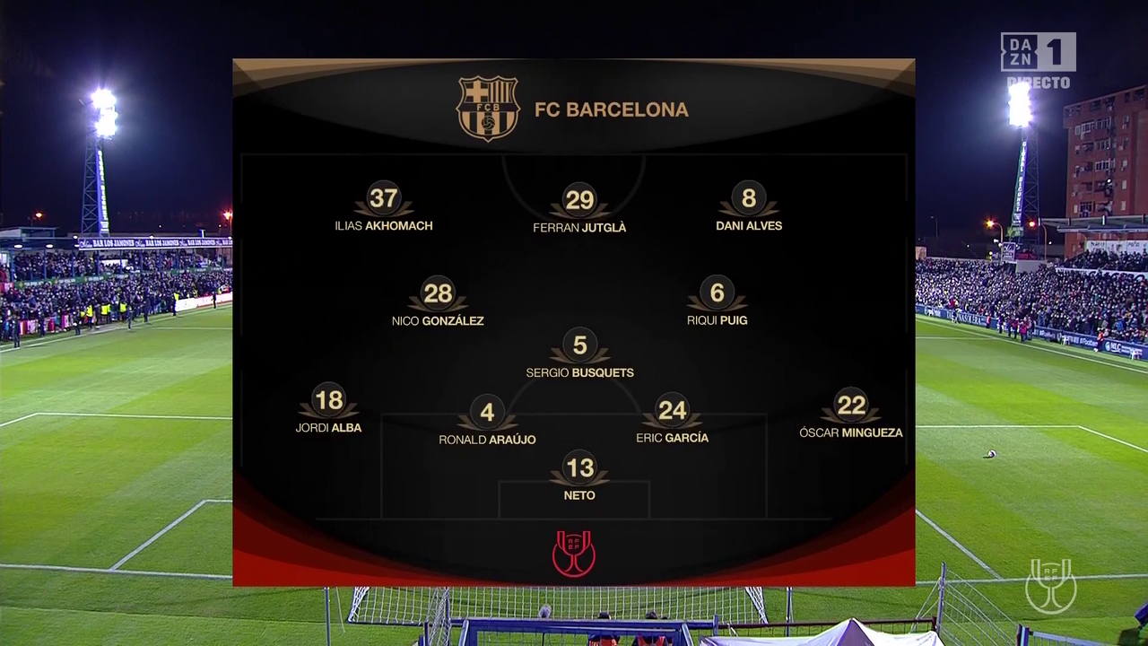 Copa del Rey 2021/2022 - Dieciseisavos de Final - Linares Deportivo Vs. FC Barcelona (1080p) (Castellano) 2