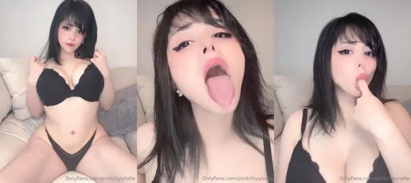 Pinkchyu Teases And Bounces Her Huge Breasts