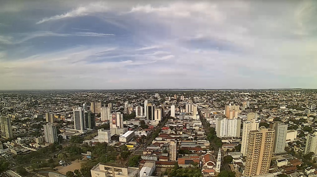 Campo Grande nesta manhã de terça-feira
