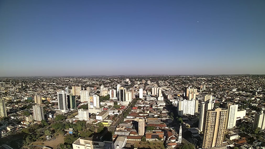 Campo Grande nesta manhã de sábado