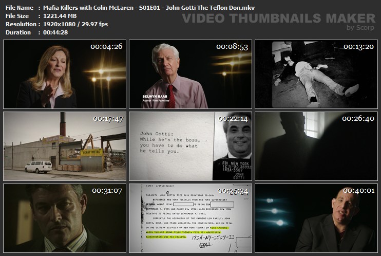 Mafia Killers with Colin McLaren - S01E01 - John Gotti The Teflon Don.mkv