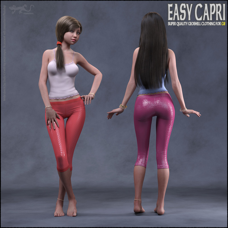 Easy Capri for Genesis 8