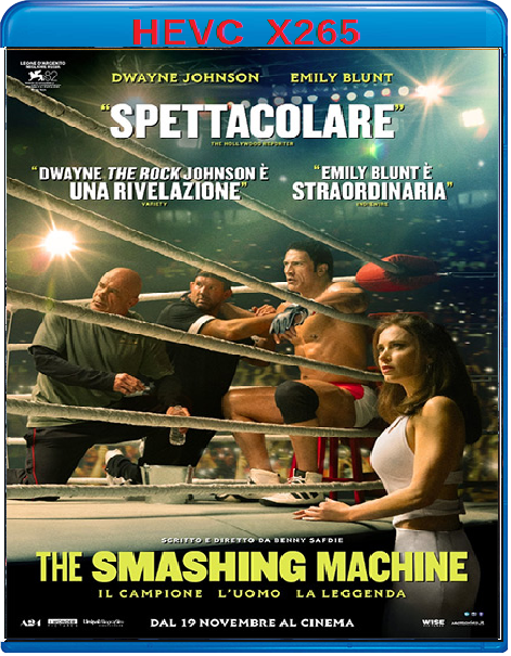 The Smashing Machine (2025) mkv FullHD 1080p HEVC AC3 ITA ENG Sub