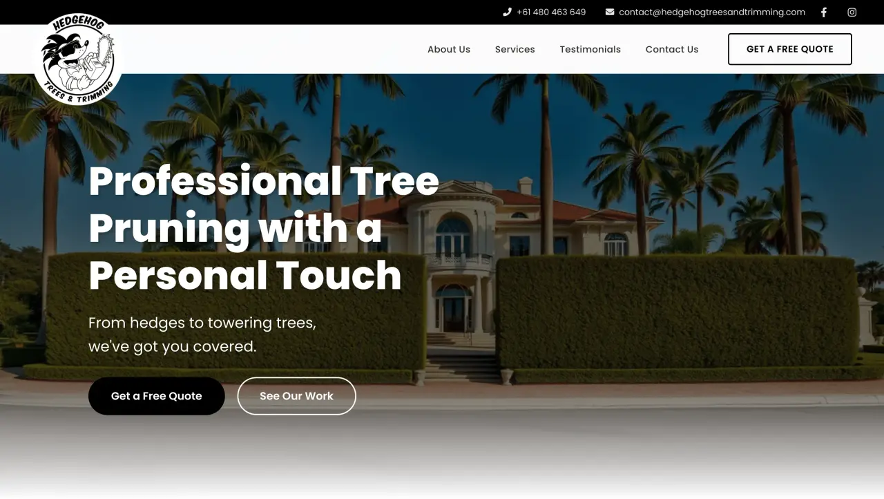 Hedgehog Trees & Trimming