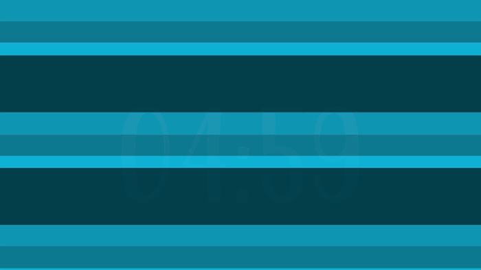 Countdown – Geometric Blue Stripes Video Background – 4K