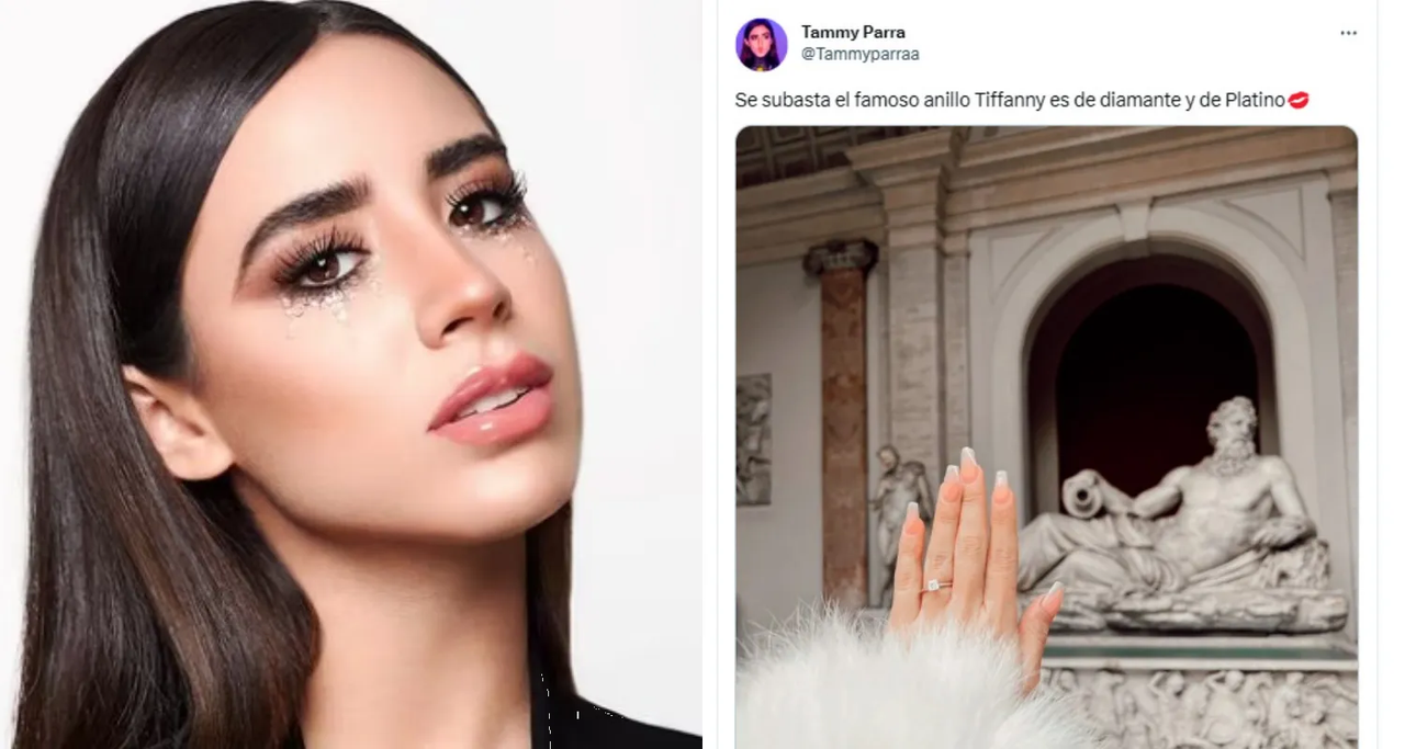 ¡Le toca facturar!, Tammy Parra quiere subastar el anillo que le dio Omar Núñez