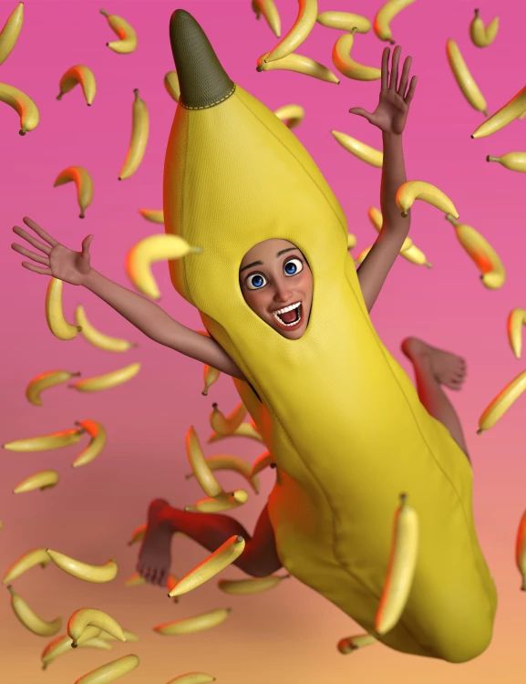 dForce Banana Suit Outfit