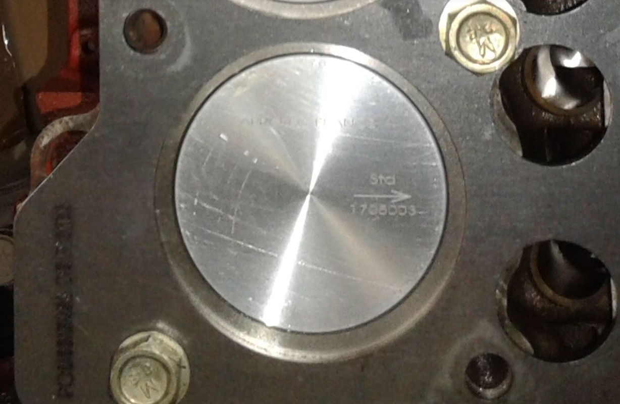 position fléche piston mrp