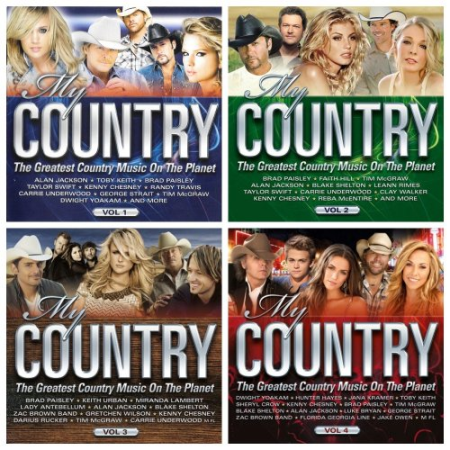 VA - My Country, Vol. 1-4 (2010-2013) FLAC