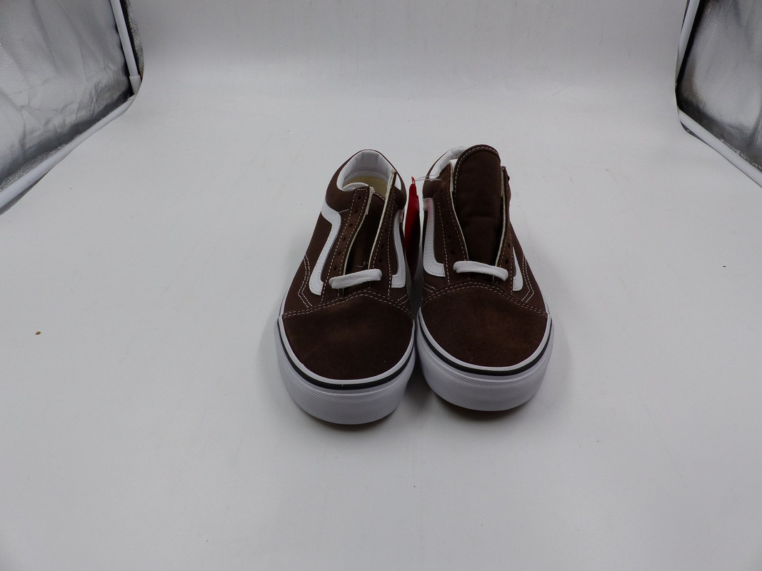 VANS OLD SKOOL RAIN DRUM AND WHITE COMFORTABLE CASUAL SHE SIZE 5.5 MEN 7 WOMEN