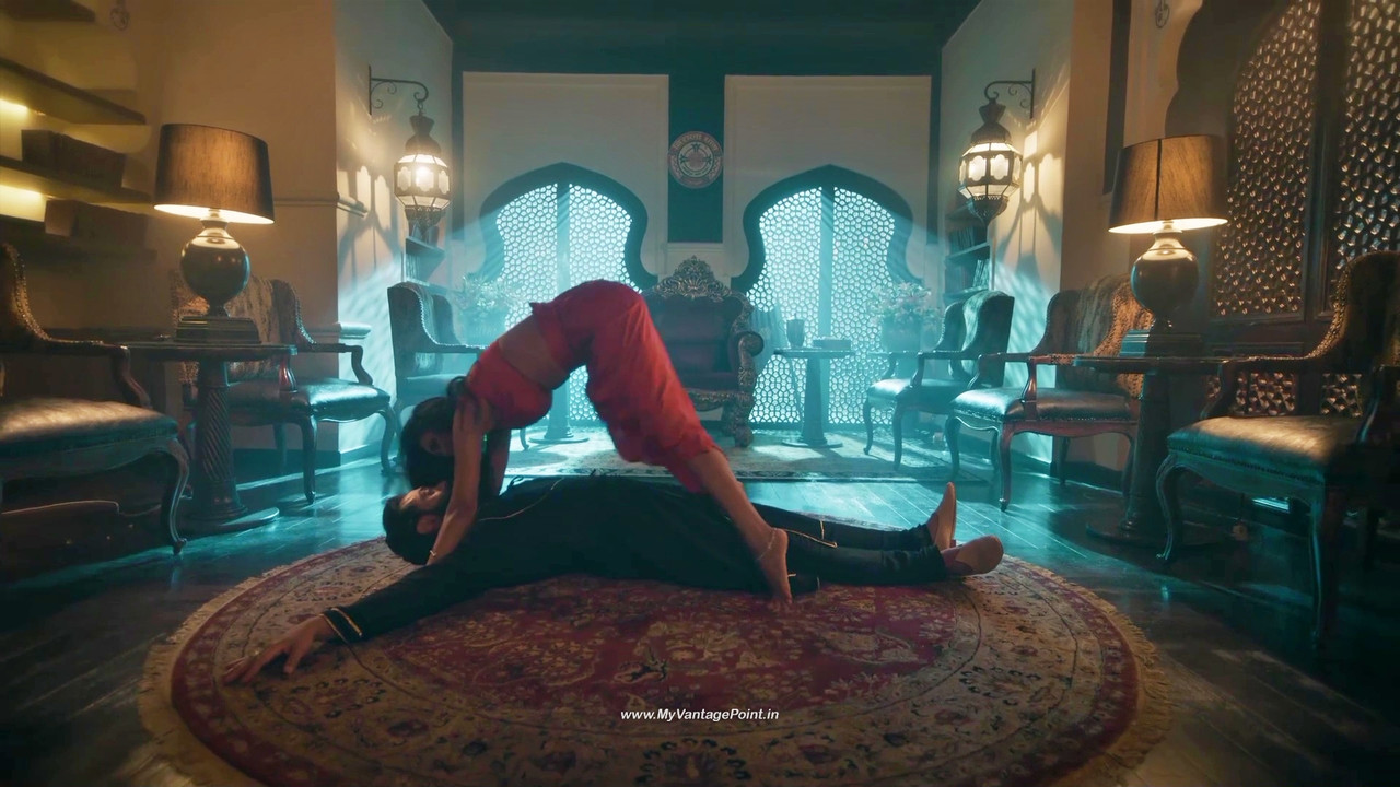 146Esha Gupta Hot in Aashram Web Series