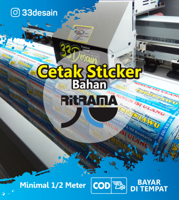 Sticker Print Ritrama Meteran