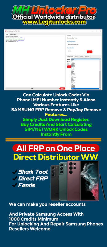Fenris Sam Frp Tool - Best Price for Reseller and Web Owner - GSM-Forum