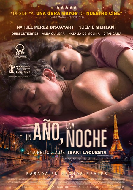 PÓSTER DE “UN AÑO, UNA NOCHE”, LA ÚLTIMA PELÍCULA DIRIGIDA POR ISAKI LACUESTA