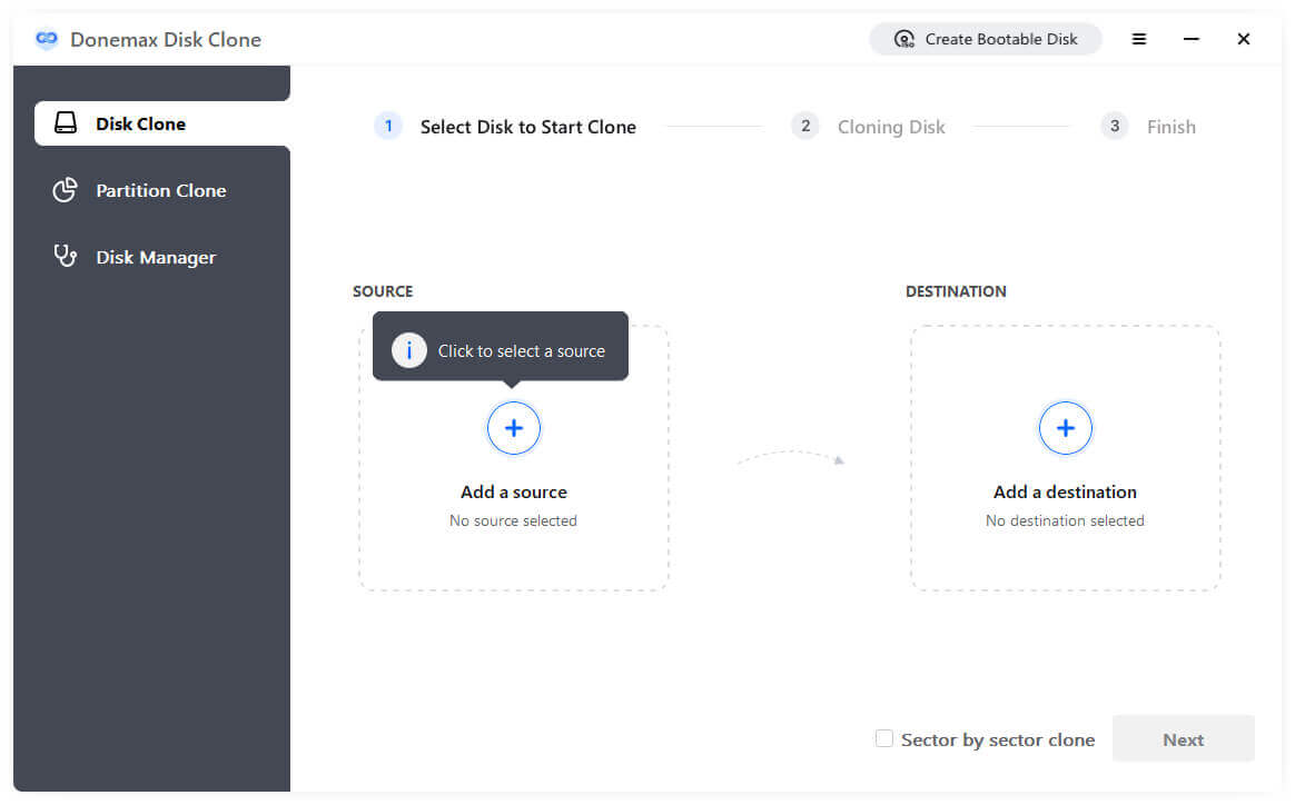 Donemax Disk Clone Enterprise