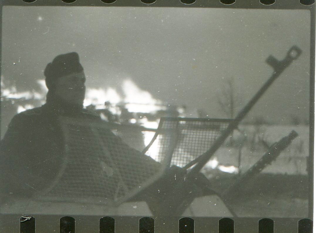 Panzer Spähwagen Kommandant im Kampfeinsatz