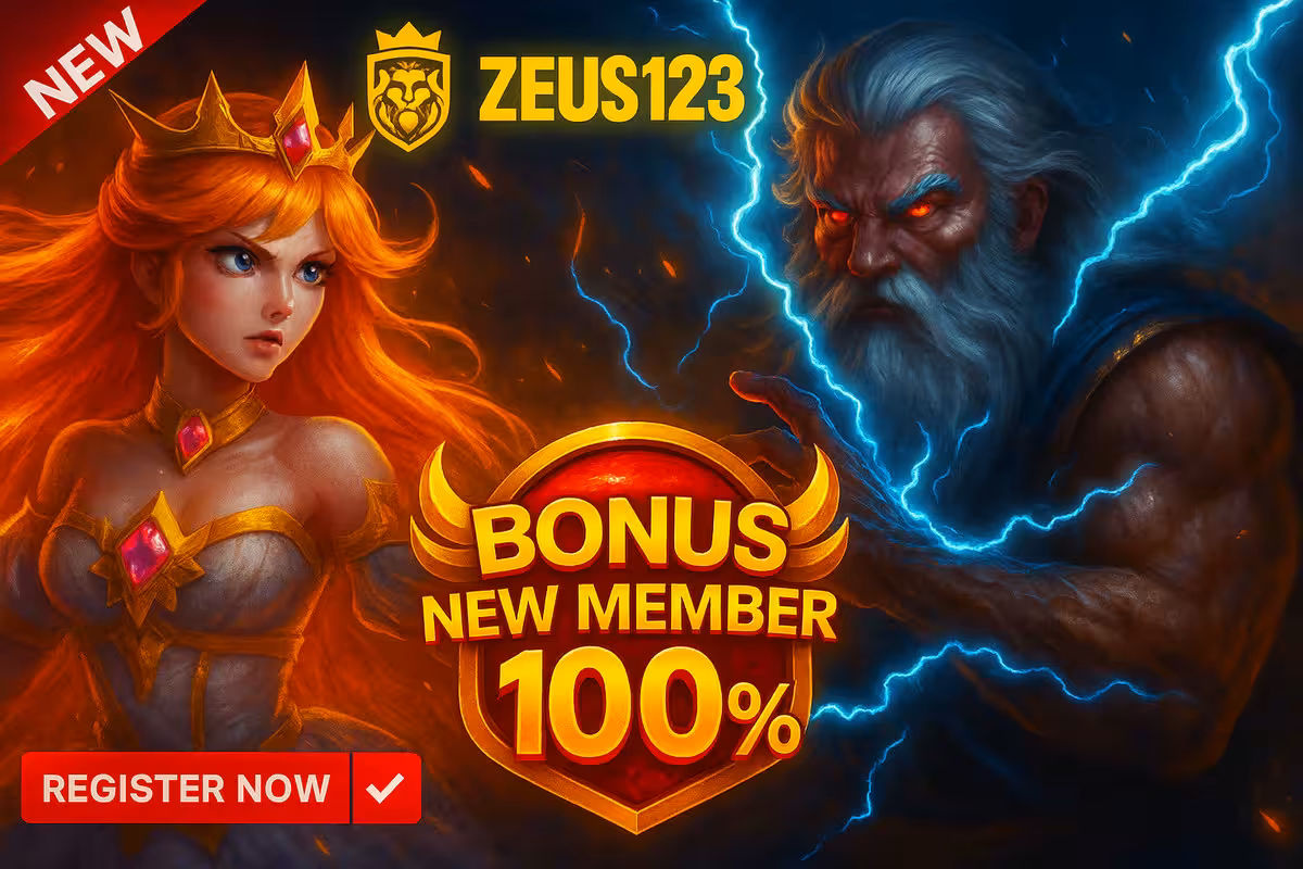 Banner Promo Slot Gacor ZEUS123 Hari Ini
