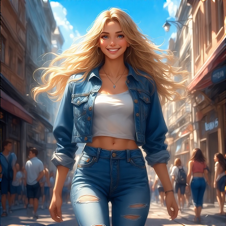 An-young-woman-walking-on-a-st-23