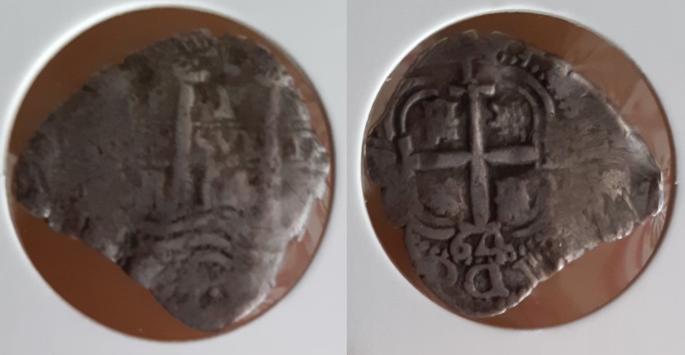 1 real de Felipe IV, 1664, Potosí Thumbnail-20200522-163430