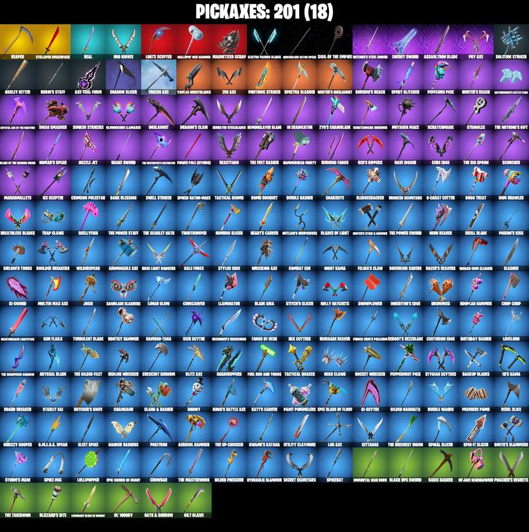 pickaxes comp