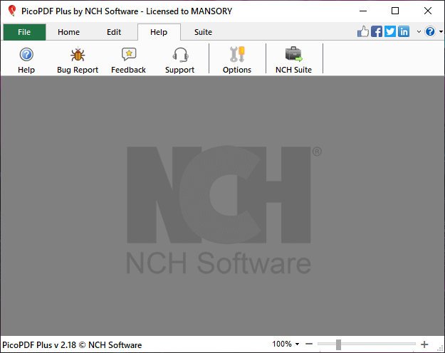 NCH PicoPDF Plus v2.18