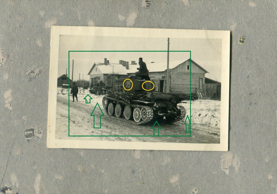 FOTO Deutscher Panzerjäger Kennung 15
