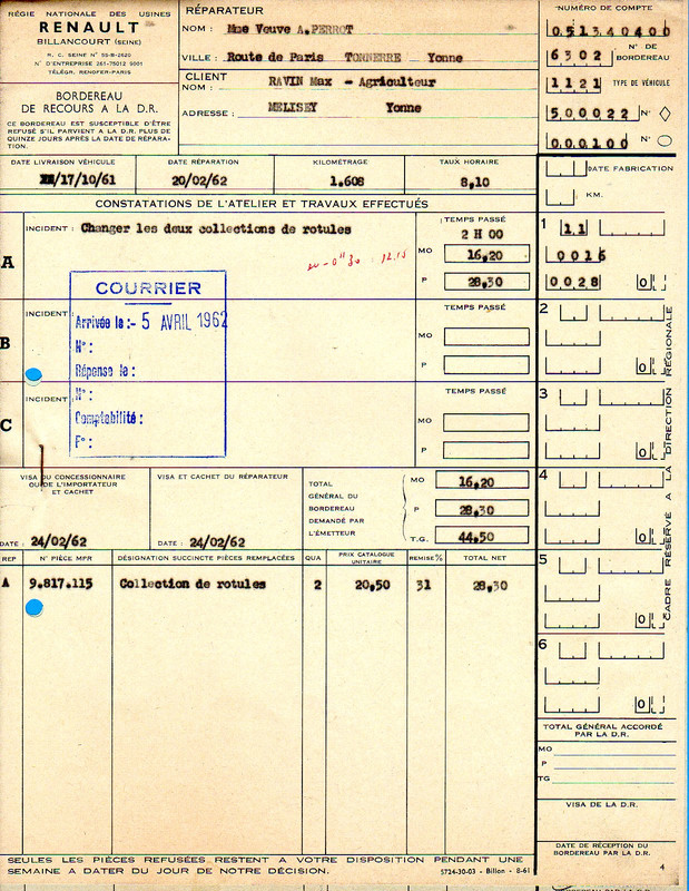 1962-02-20 - R3 Ravin (12) comex rotules TAV
