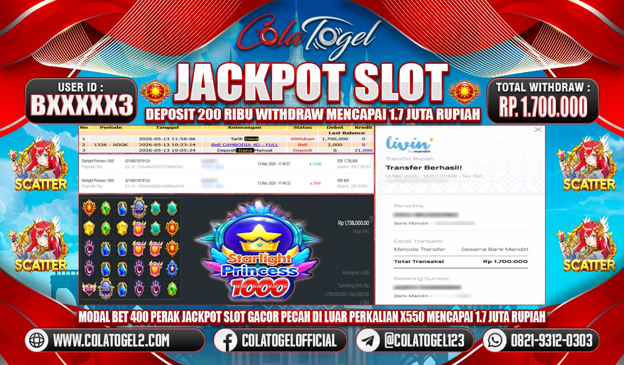 JACKPOT SLOT GACOR!!
