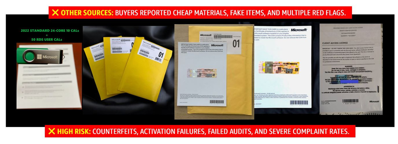 ⚠️ Don't fall for the price trap! Many new sellers, overseas, local, are offering cheap, fake replicas that mimic LEGIT and photos