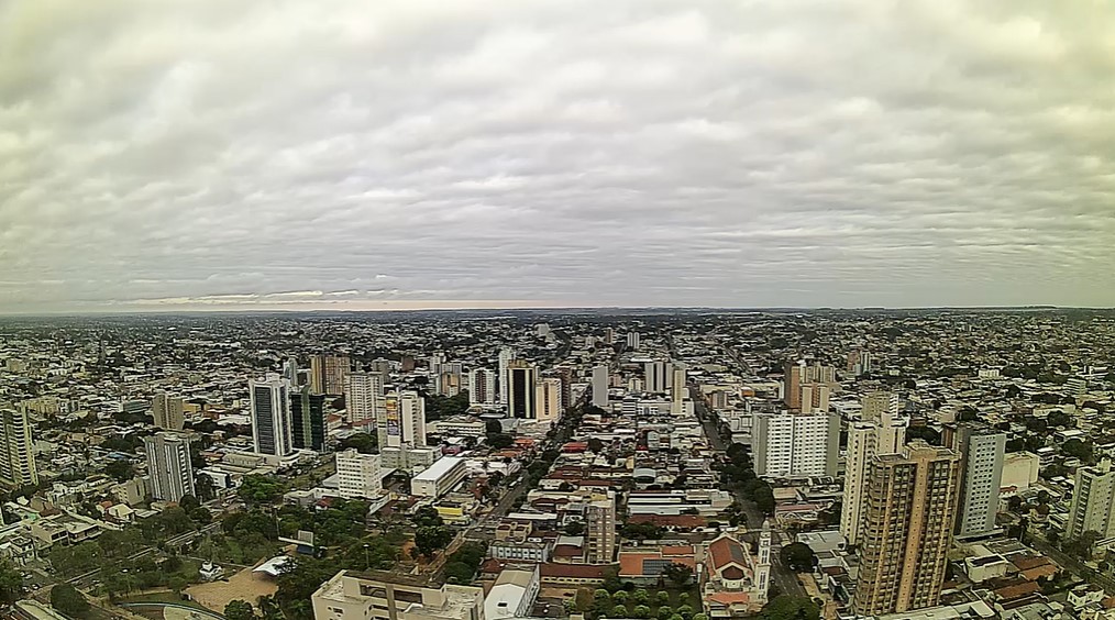Campo Grande nesta manhã de terça-feira