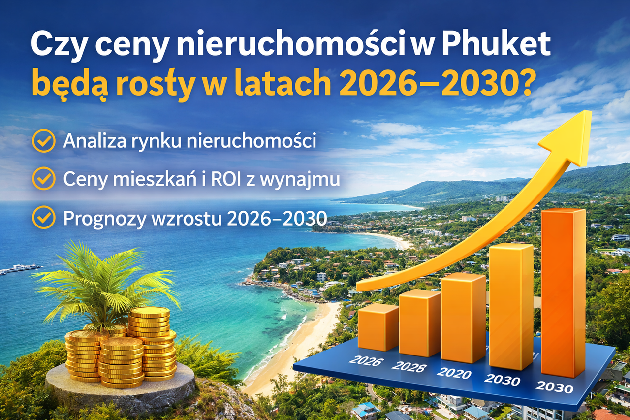 Czy ceny nieruchomości w Phuket będą rosły w latach 2026–2030? Analiza rynku i prognozy