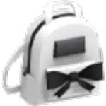 White Designer Backpack